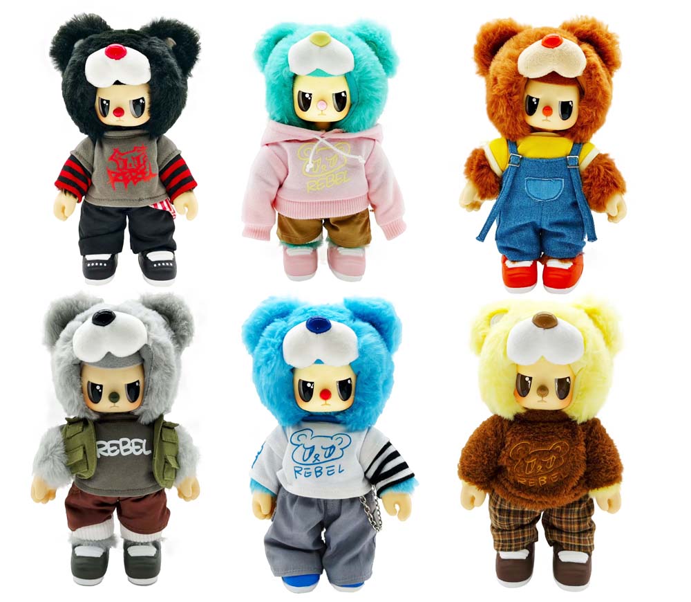 REBEL BEAR: Moveable Street Series - Blind Box