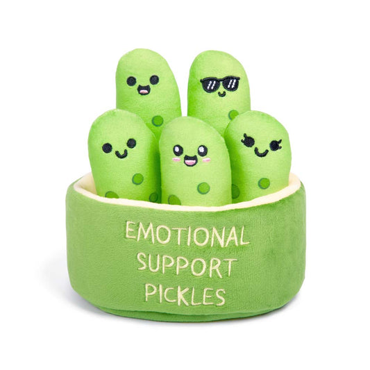 [PRE-ORDER] RELATABLE: Emotional Support Pickles Plush