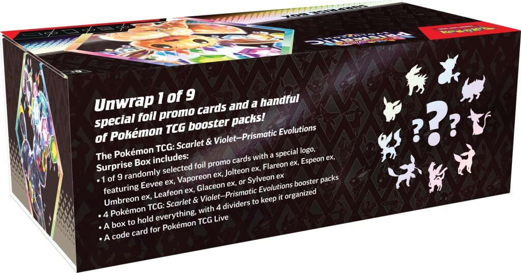 POKÉMON TCG: Scarlet & Violet 8.5 Prismatic Evolutions - Surprise Box
