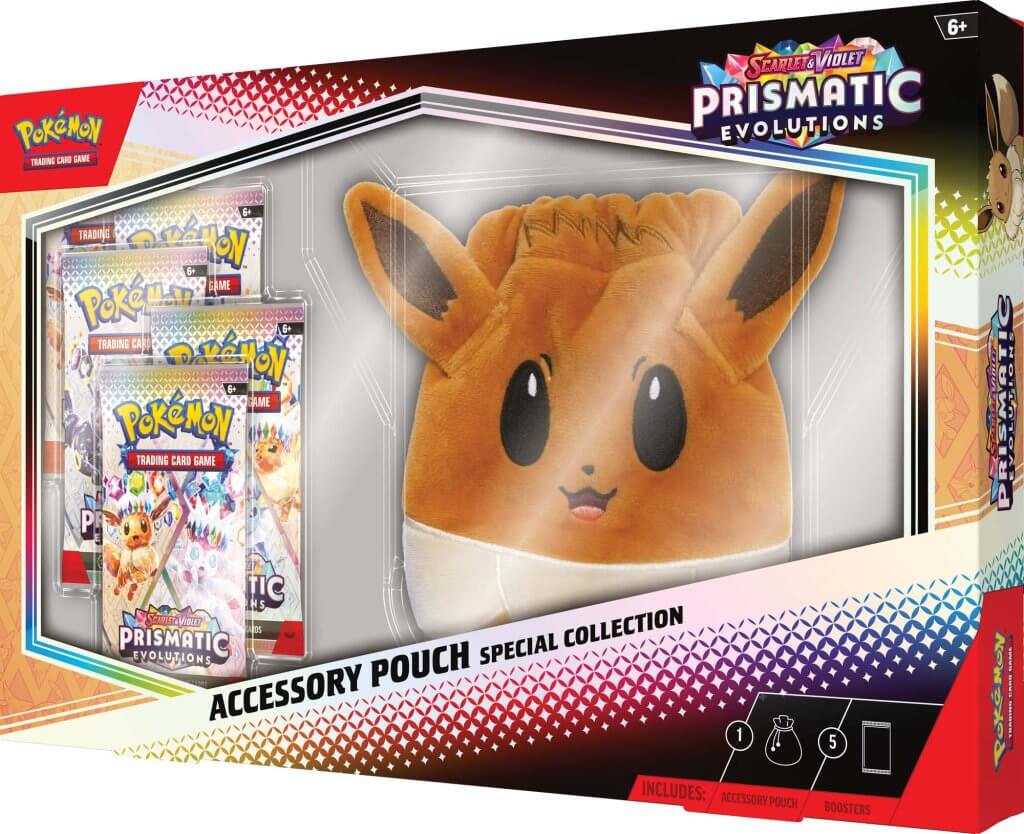 POKÉMON TCG: Scarlet & Violet 8.5 Prismatic Evolutions - Accessory Pouch