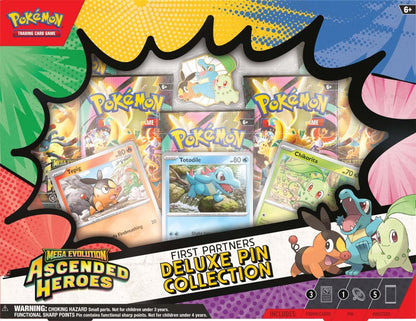 [PRE-ORDER] POKÉMON TCG: Mega Evolution 2.5 Ascended Heroes - First Partners Deluxe Pin Collection