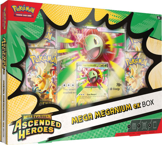 [PRE-ORDER] POKÉMON TCG: Mega Evolution 2.5 Ascended Heroes - Mega EX Collection Box [assorted]