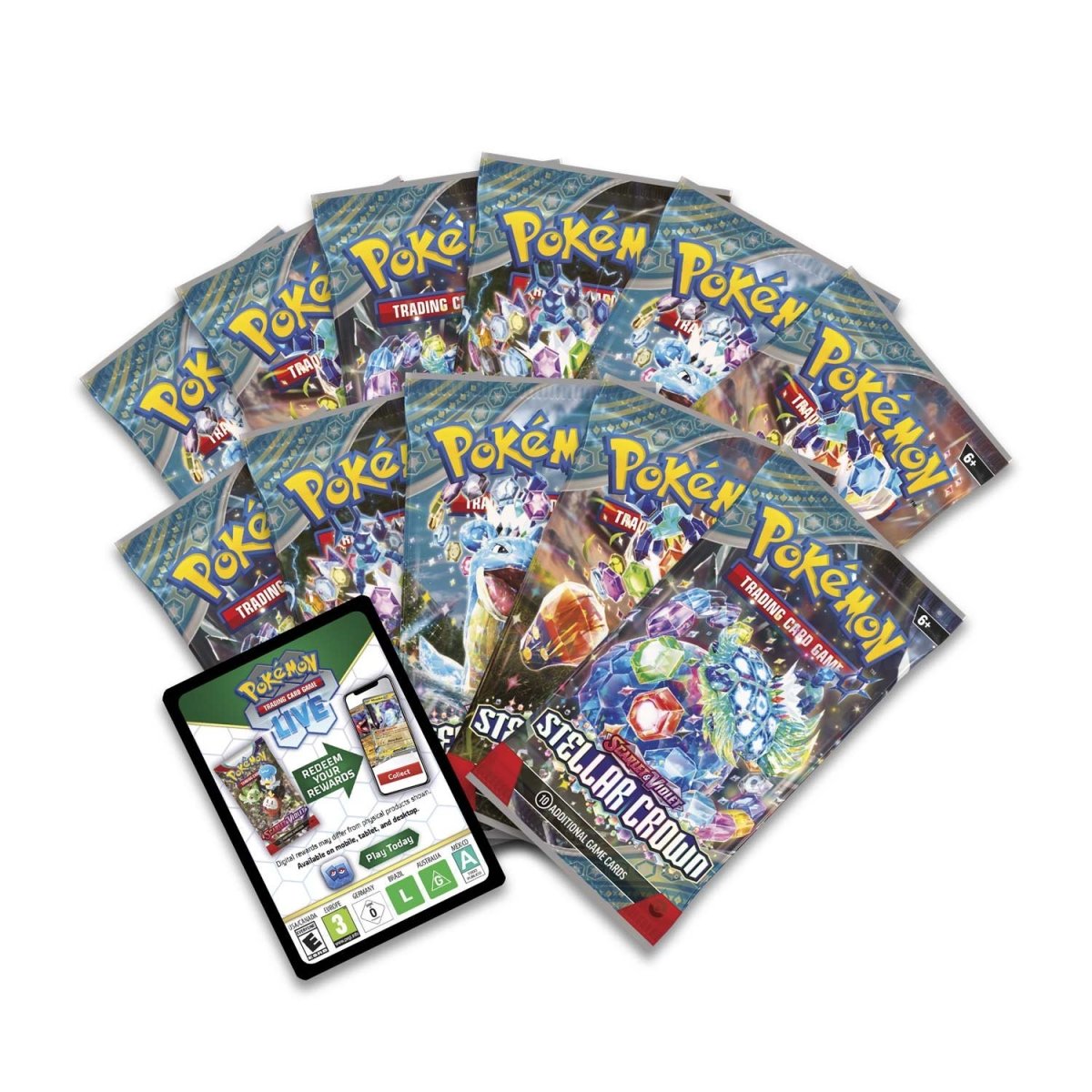 booster boxes pokemon australia POKÉMON TCG: Scarlet & Violet 7 Stellar Crown