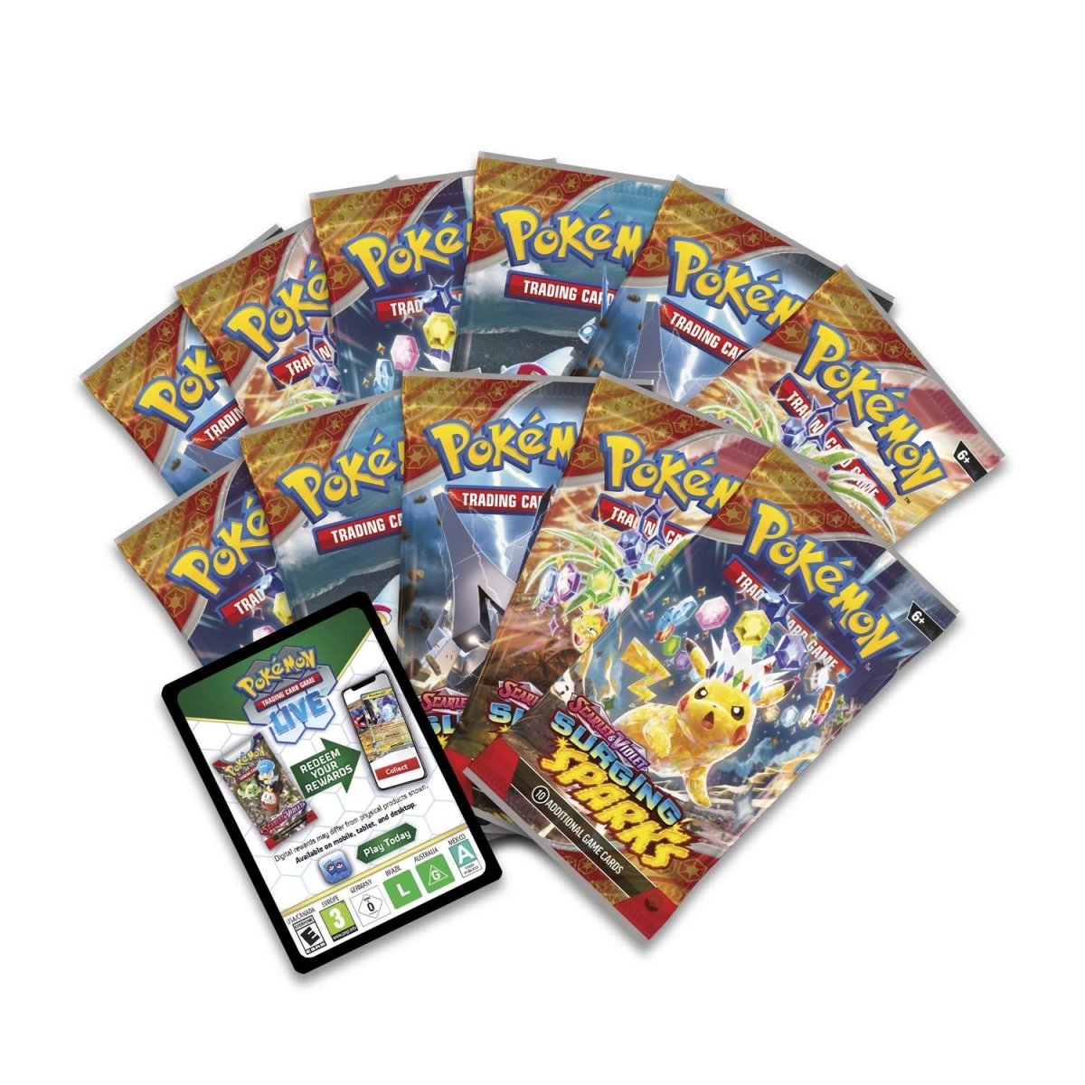 POKMON TCG: Scarlet & Violet 8 Surging Sparks - Elite Trainer Box [PO The Wandering Collector POKMON TCG: Scarlet & Violet 8 Surging Sparks - Elite Trainer Box [PO The Wandering Collector