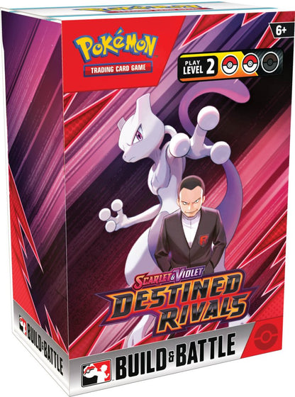 POKÉMON TCG: Scarlet & Violet 10 Destined Rivals - Build & Battle Sealed Display