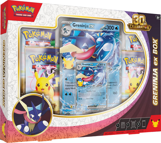 [PRE-ORDER] POKÉMON TCG: 30th Celebration Sylveon ex Box / Greninja ex Box [assorted]