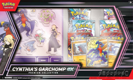 POKÉMON TCG: Cynthia's Garchomp & Iono's Bellibolt ex Premium Collection BUNDLE