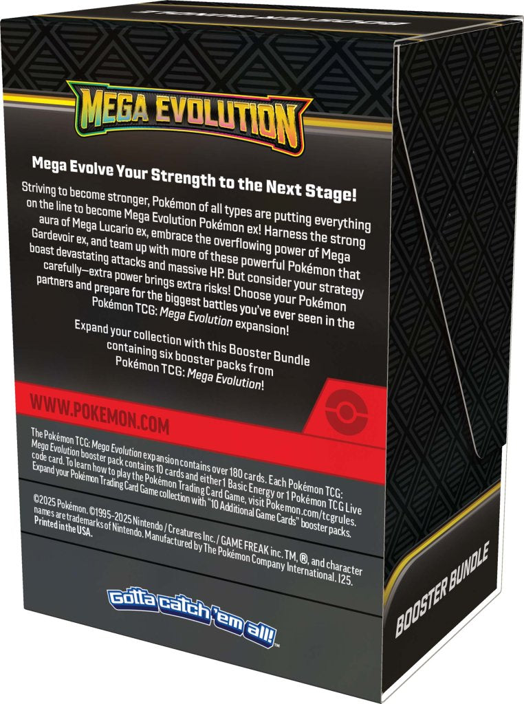 [PRE-ORDER] POKÉMON TCG: Mega Evolution 1 - Booster Bundle