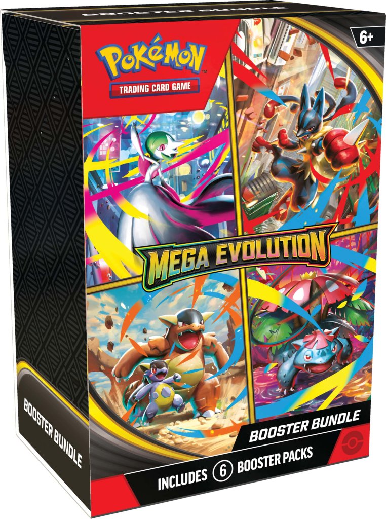 [PRE-ORDER] POKÉMON TCG: Mega Evolution 1 - Booster Bundle