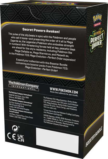 POKÉMON TCG: Mega Evolution 3 Perfect Order - Booster Bundle