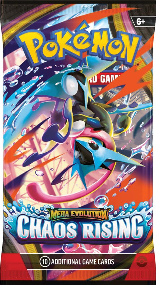 [PRE-ORDER] POKÉMON TCG: Mega Evolution 4 Chaos Rising - Booster Pack