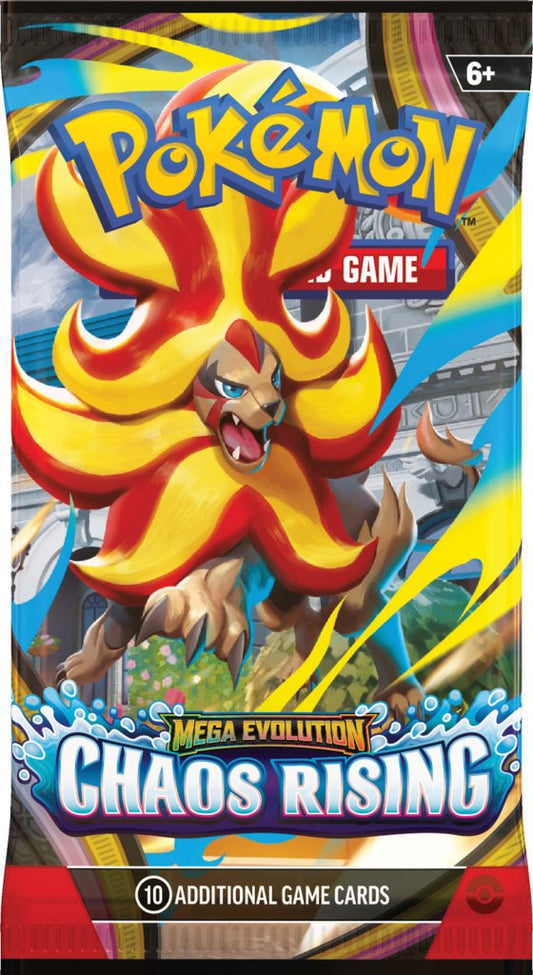 [PRE-ORDER] POKÉMON TCG: Mega Evolution 4 Chaos Rising - Booster Pack