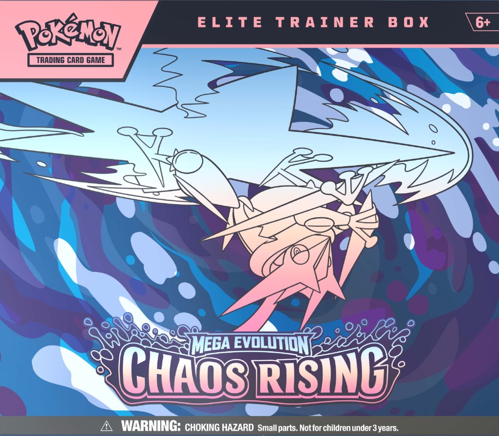 [PRE-ORDER] POKÉMON TCG: Mega Evolution 4 Chaos Rising - Elite Trainer Box Case