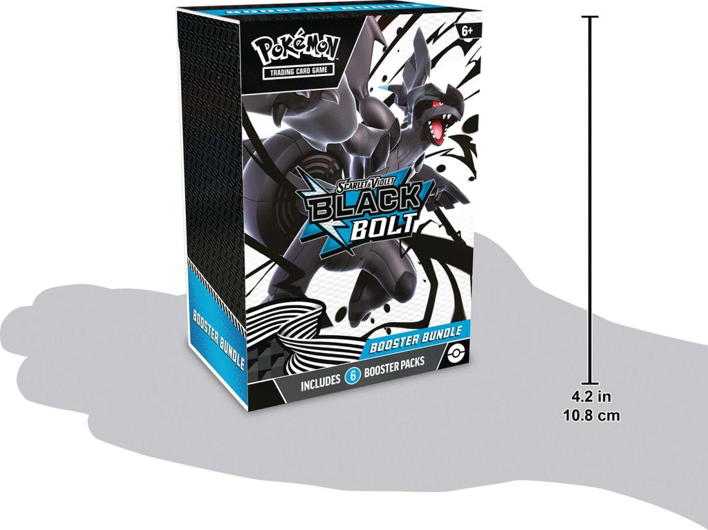 POKÉMON TCG: Scarlet & Violet 10.5 Black Bolt - Booster Bundle (Sealed Display)