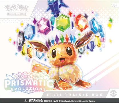 POKÉMON TCG: Scarlet & Violet 8.5 Prismatic Evolutions - Elite Trainer Box