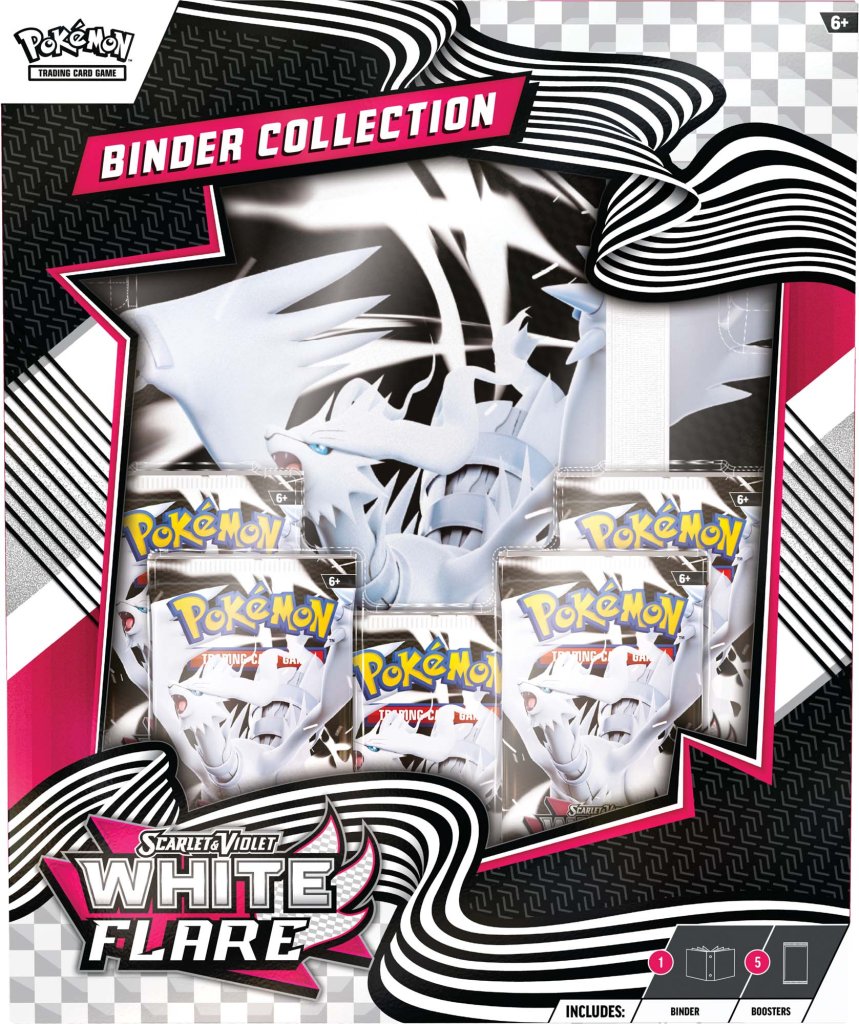 POKÉMON TCG: Scarlet & Violet 10.5 White Flare - Binder Collection (Sealed Case)