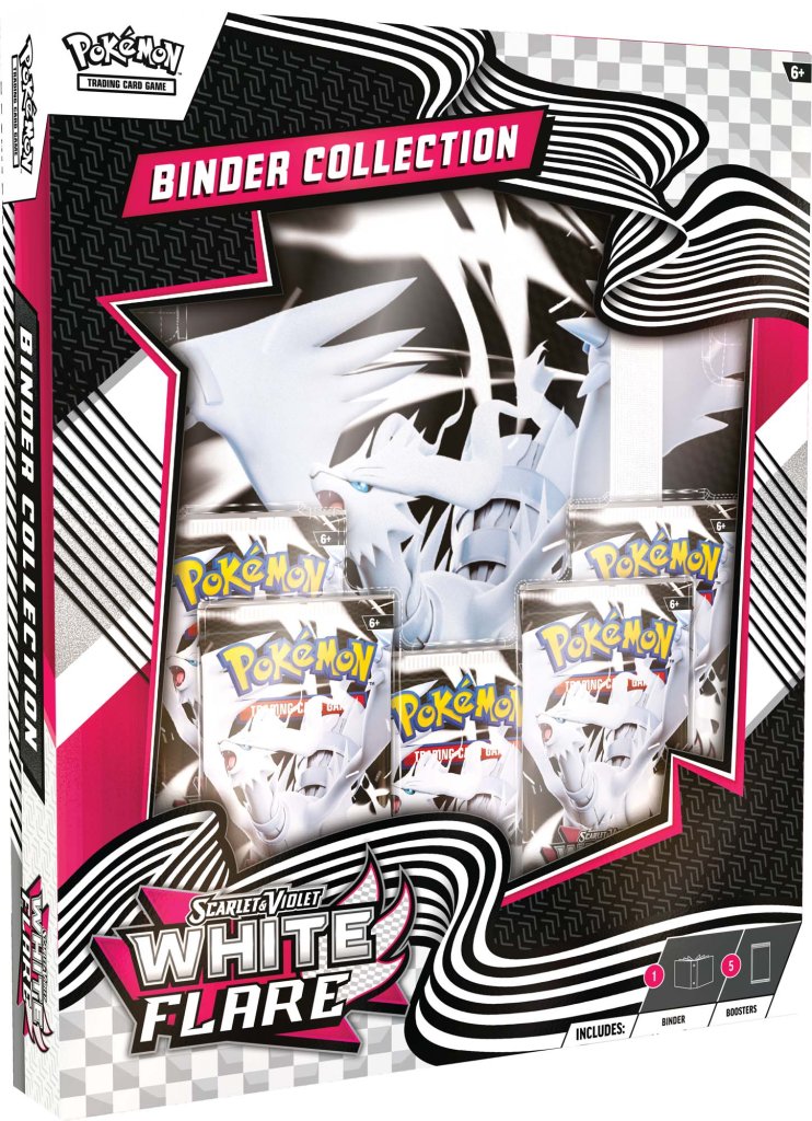 POKÉMON TCG: Scarlet & Violet 10.5 White Flare - Binder Collection (Sealed Case)