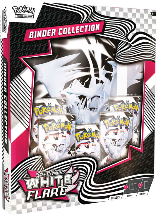 POKÉMON TCG: Scarlet & Violet 10.5 White Flare - Binder Collection (Sealed Case)