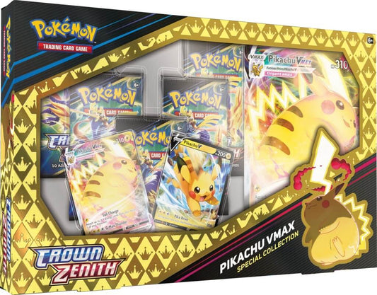 POKÉMON TCG: Sword & Shield 12.5 Crown Zenith Premium Collection - Pikachu VMAX
