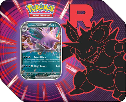 POKÉMON TCG: Scarlet & Violet - Team Rocket Tins (5 packs)
