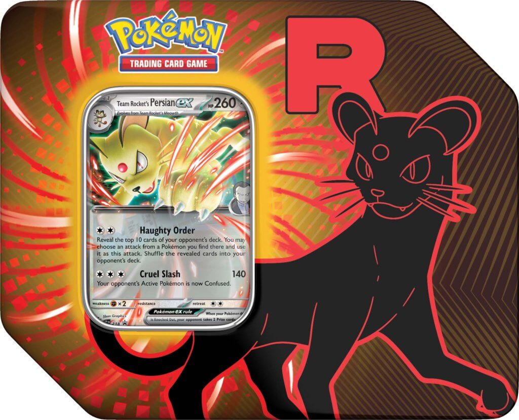 POKÉMON TCG: Scarlet & Violet - Team Rocket Tins (5 packs)