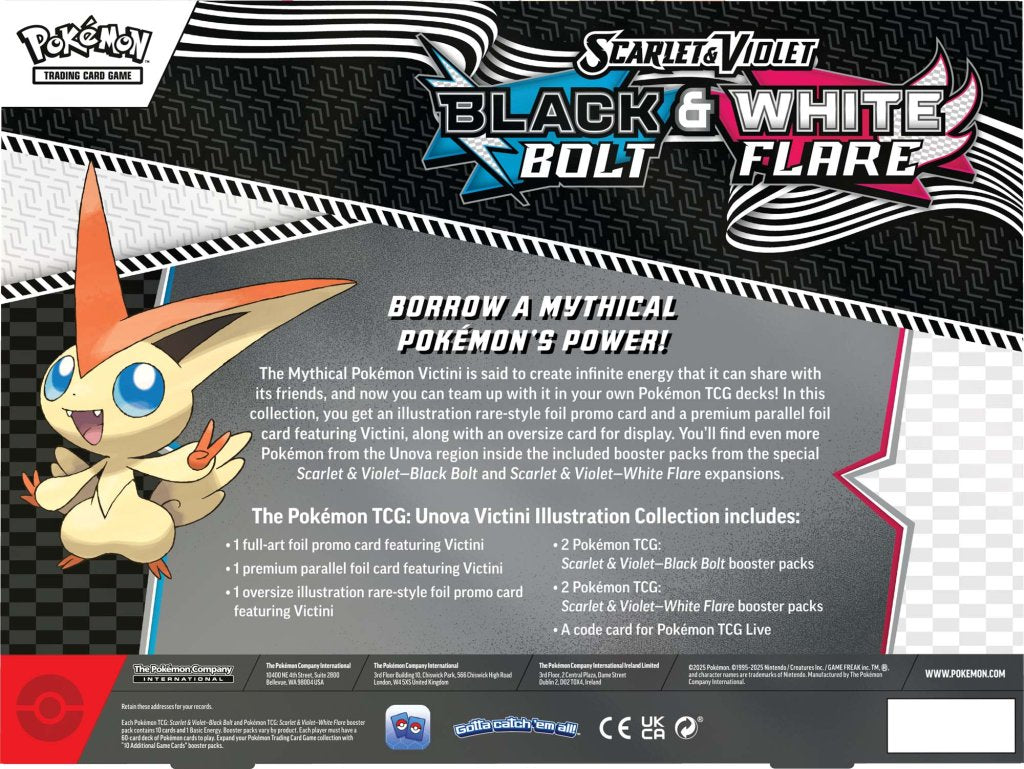 POKÉMON TCG: Scarlet & Violet 10.5 Unova - Victini Illustration Collection