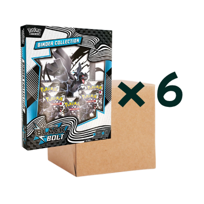 POKÉMON TCG: Scarlet & Violet 10.5 Black Bolt - Binder Collection (Sealed Case)