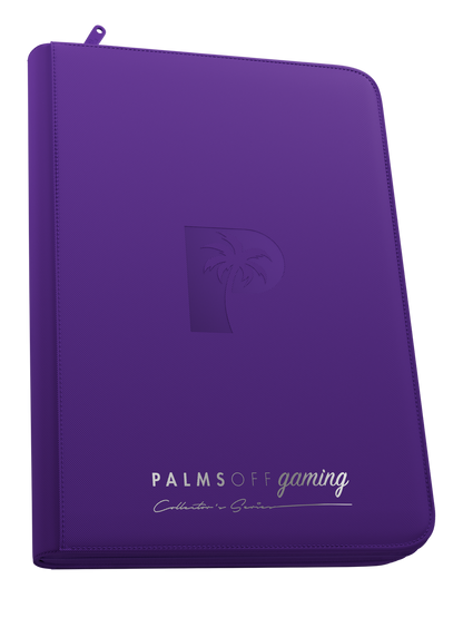 [PRE-ORDER] PALMSOFF GAMING: Collector's Series 9 Pocket Top Loader Zip Binder (colour variants)