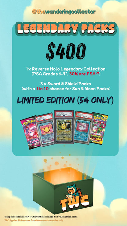 POKÉMON TCG: Legendary Packs - Mystery Box (Limited Edition)