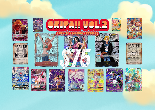 ONE PIECE TCG: Oripa!! Vol.2 - Mystery Box (SP, Manga, Gold Dons!! ONLY)