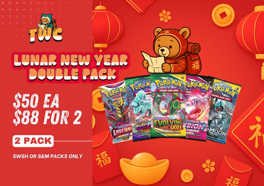 POKÉMON TCG: Lunar New Year Double Pack - Mystery Box (Limited Time)
