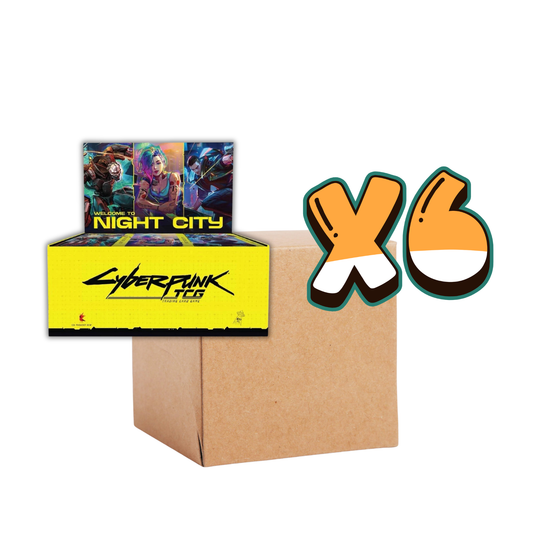 CYBERPUNK TCG: Welcome to Night City - Booster Box Case [BETA EDITION]