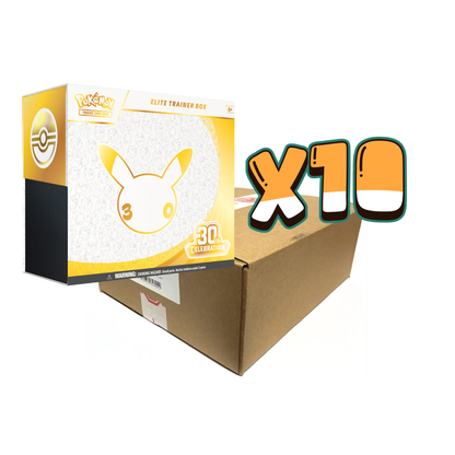 [PRE-ORDER] Pokémon TCG: 30th Celebration Elite Trainer Box Case