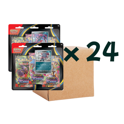 [PRE-ORDER] POKÉMON TCG: Mega Evolution 2 Phantasmal Flames - 3-Pack Blisters Case
