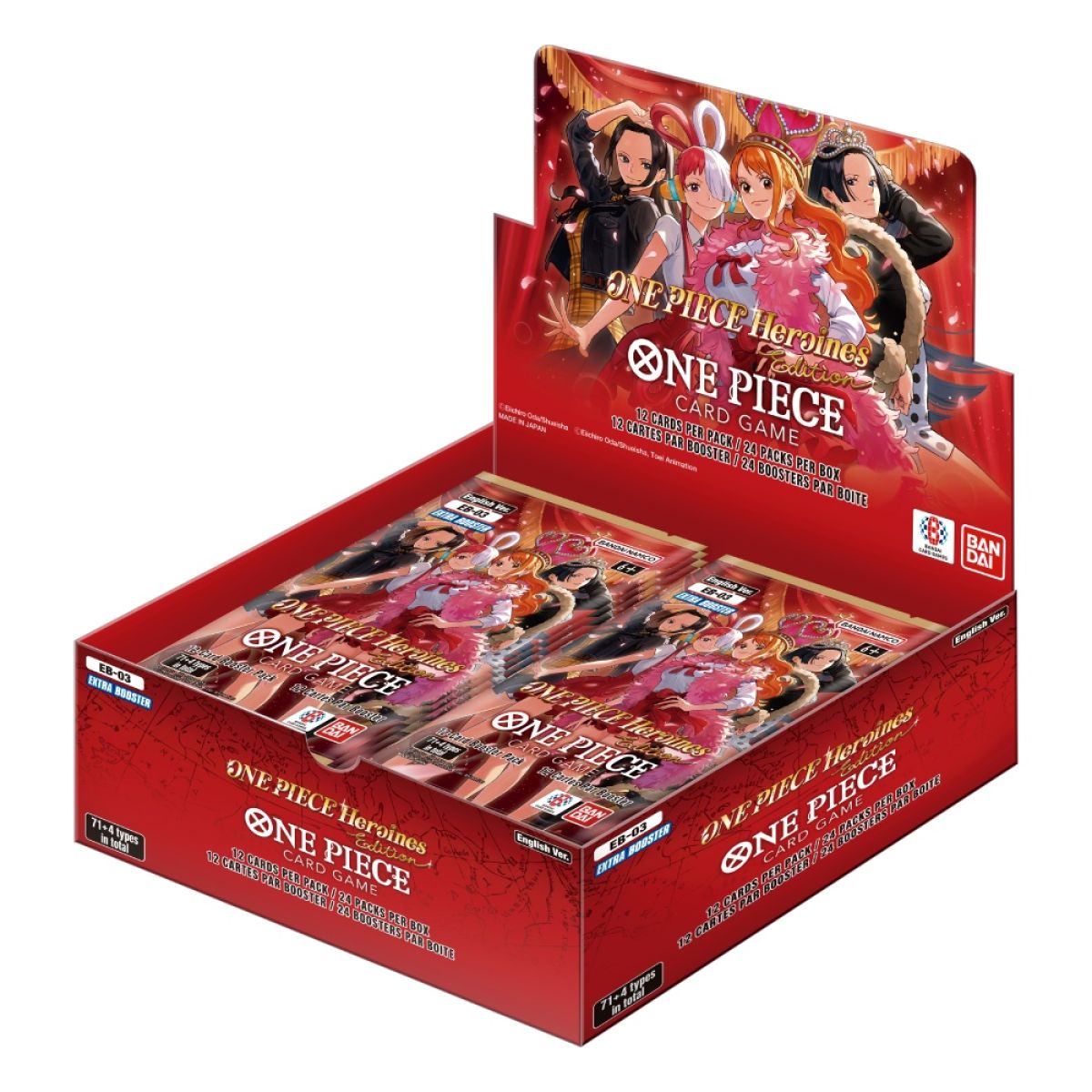 [PRE-ORDER] ONE PIECE TCG: Heroines - Extra Booster Box [EB-03]