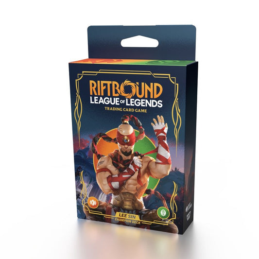 [PRE-ORDER] RIFTBOUND League of Legends TCG: Set One Origins – Champion Deck: Lee Sin