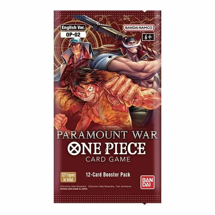 op02 booster box ONE PIECE TCG: Paramount War