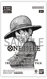 ONE PIECE TCG: 3rd Anniversary - Treasure Campaign Pack [OP-13]