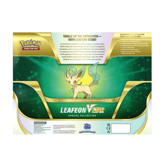 POKÉMON TCG: Leafeon Vstar Special Collection Box