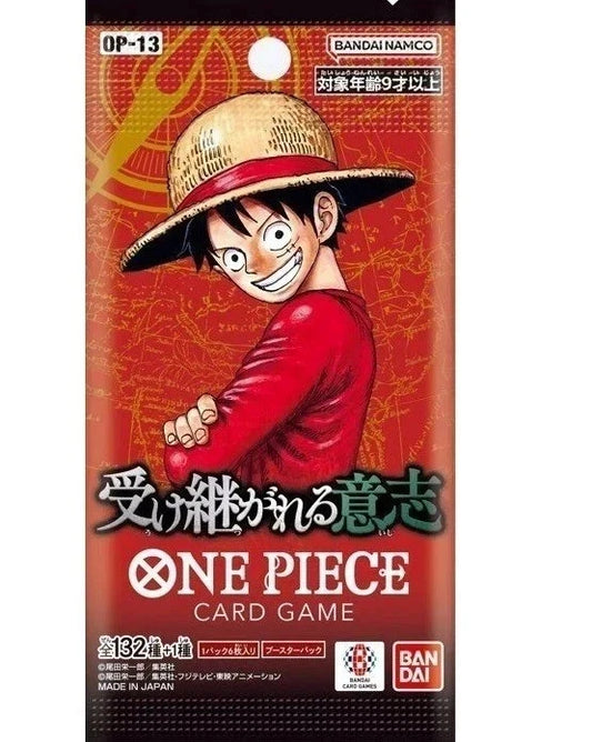ONE PIECE TCG: Carrying on His Will - Japanese Booster Box [OP-13]