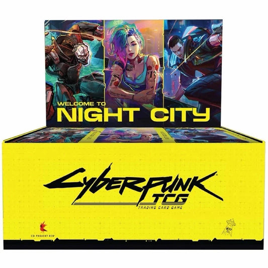 CYBERPUNK TCG: Welcome to Night City - Booster Box Case [BETA EDITION]