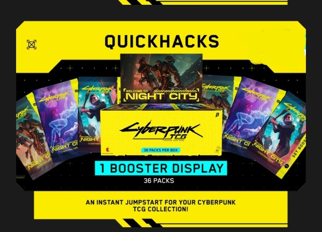 CYBERPUNK TCG: Welcome to Night City - Booster Box Case [BETA EDITION]
