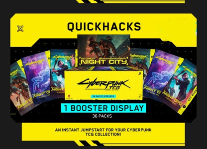 CYBERPUNK TCG: Welcome to Night City - Booster Box Case [BETA EDITION]