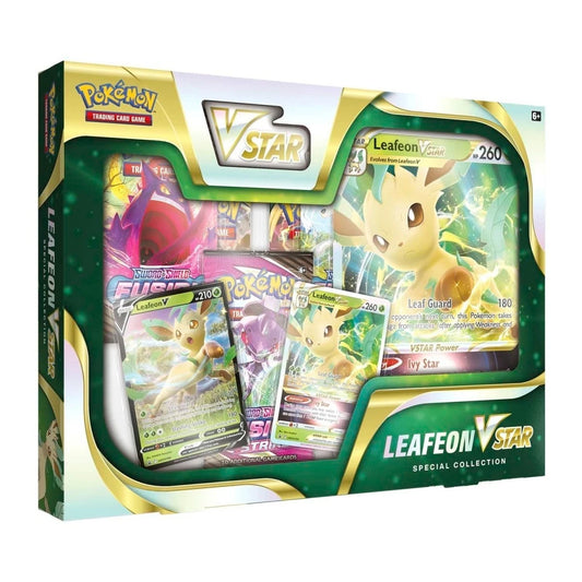 POKÉMON TCG: Leafeon Vstar Special Collection Box